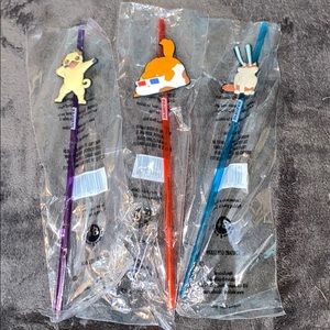 Cute, animal, cartoon, funny reusable straws